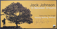 2002 Jack Johnson Signed Poster Autographed In Between Dreams Rock Album JSA