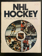 1973-1974 Season NHL Hockey Official Player and Team Annual Magazine Yearbook