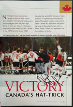 Load image into Gallery viewer, 2002 TSN Team Canada Dream Teams Magazine Signed Autographed Cover x3 Clarke +
