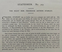 Load image into Gallery viewer, 1879 Vintage Vanity Fair Canada Governor General Lord Stanley Cup Preston Print
