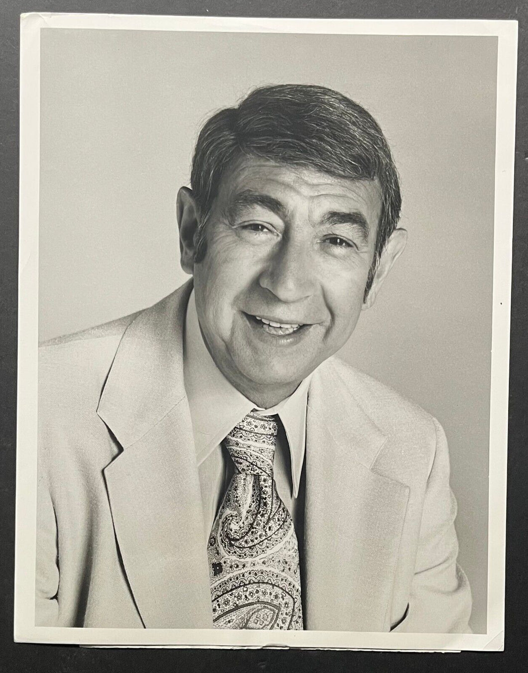 1975 Howard Cosell Type 1 Original Photo ABC Issued Promoting Upcoming Show LOA