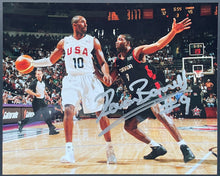 Load image into Gallery viewer, Rowan Barrett Signed Canada Basketball Photo Autographed Kobe Bryant USA
