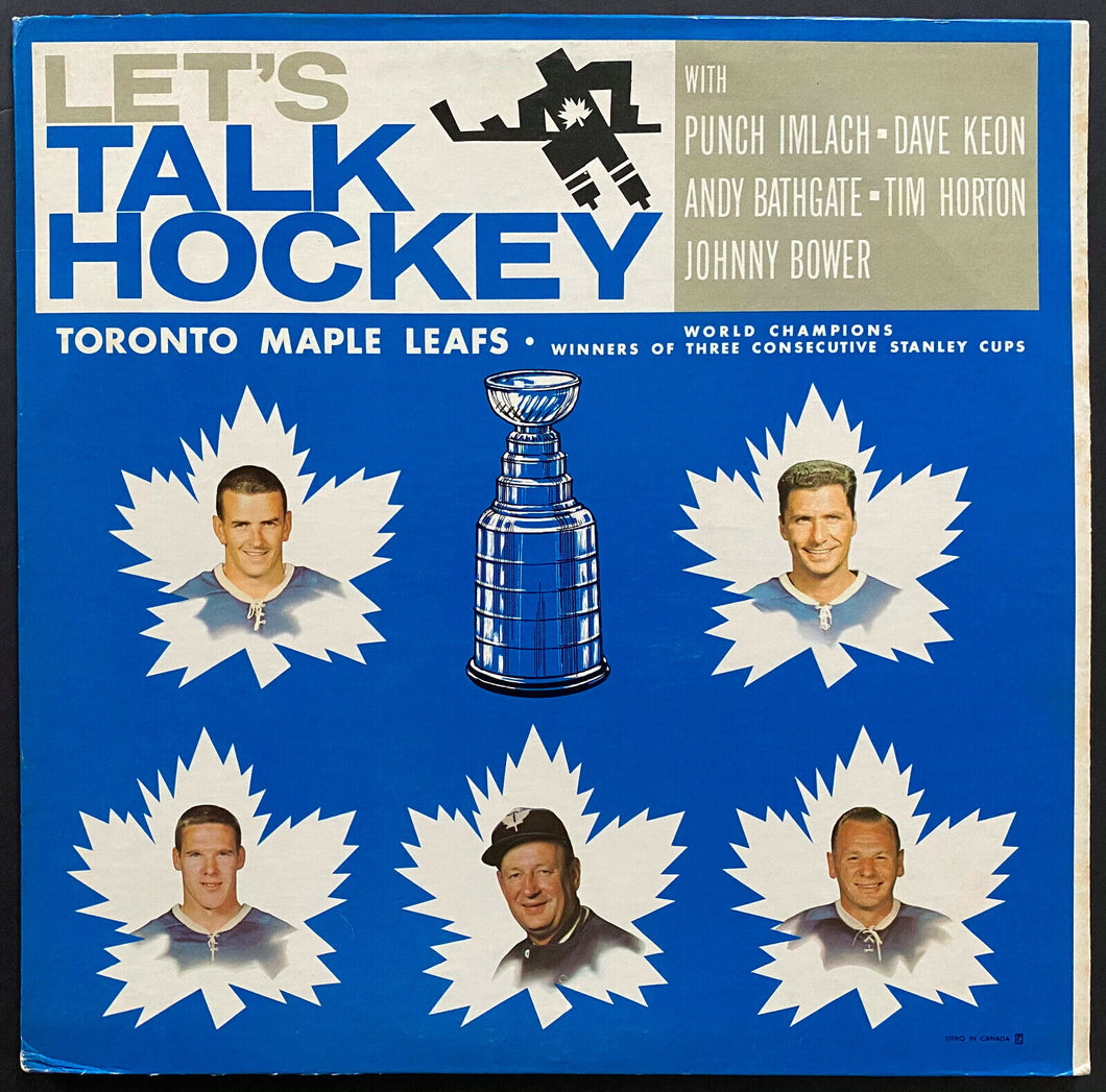 1964 Toronto Maple Leafs Stanley Cup Champs LP Record Album + Booklet NHL Hockey
