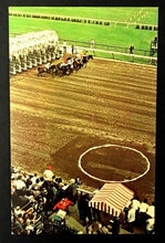 Load image into Gallery viewer, 1963 Saratoga Race Track Postcard Vintage Horse Racing Saratoga Springs New York
