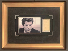 Load image into Gallery viewer, John F Kennedy Jr. Signed Credit Slip Autographed Receipt Framed + Photo JSA LOA
