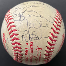 Load image into Gallery viewer, 1992 World Series Autographed Toronto Blue Jays Team Signed x30 Baseball LOA JSA
