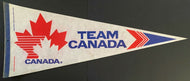1983 Vintage IIHF World Championships Team Canada Full Sized Pennant Original
