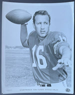 Buffalo Bills Team Issued Tom Flores B&W Photo NFL Football Vintage Sports