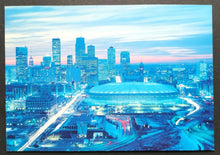 Load image into Gallery viewer, 1992 NFL Football Superbowl 26 Postmarked at Metrodome Postcard Card
