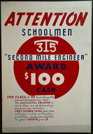 1934-35 U Of T University Of Toronto Broadside Engineers Graduating Class Award