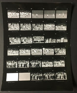1961 Game 4 World Series Baseball Contact Photo Sheet Art Rickerby Life Magazine