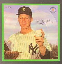 Load image into Gallery viewer, 1964 Whitey Ford New York Yankees Auravision 33rpm Record MLB Baseball

