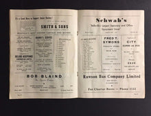 Load image into Gallery viewer, 1953 OHA Junior Playoffs Program Hockey St Mikes Belleville Ontario Bobby Hull
