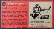 Load image into Gallery viewer, 1964-65 Vintage Detroit Red Wings Norm Ullman Topps Tallboy NHL Hockey Card
