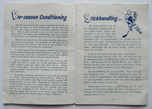 Load image into Gallery viewer, 1947-1948 Hap Day How To Play Better Hockey Booklet Quaker Oats Premium + Photos
