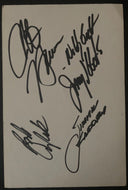 Nitty Gritty Dirt Band Signed Index Card American Country The Toot Uncommons