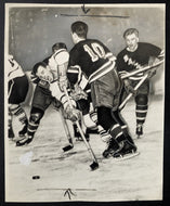 1940s NHL Hockey Toronto Maple Leafs Type 1 Photo New York Rangers Ted Kennedy
