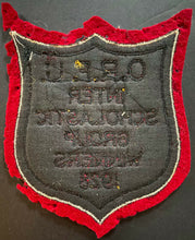 Load image into Gallery viewer, 1928 Ontario Rugby Football Union Champions Patch Vintage ORFU Crest
