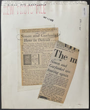 Load image into Gallery viewer, 1966 Simon And Garfunkel Early Studio Photo Columbia Records Bruno Of Hollywood
