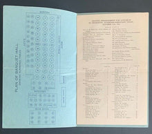 Load image into Gallery viewer, 1925 Historical Program Delegates Attending Interparliamentary Union Meeting
