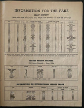 Load image into Gallery viewer, 1952 Vintage MiLB Baseball Program Toronto Maple Leafs Rochester Red Wings
