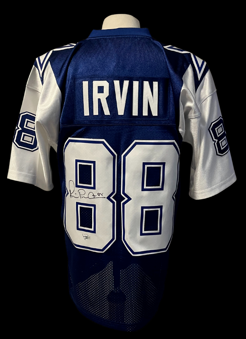 Michael Irvin Signed Dallas Cowboys NFL Football Jersey Auto Fanatics Authentic
