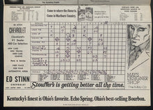 Load image into Gallery viewer, May 24 1970 Cleveland Indians vs. New York Yankees MLB Program Baseball Vintage
