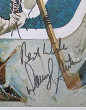 Load image into Gallery viewer, Darryl Sittler NHL Signed 10 Point Game Autographed Print Toronto Maple Leafs
