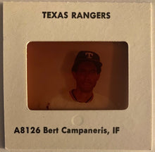 Load image into Gallery viewer, 1978 MLB Baseball American League 35mm Slides (10) Texas Rangers Bert Campaneris
