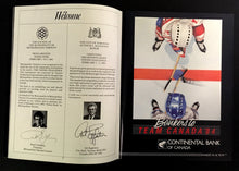 Load image into Gallery viewer, 1983 Maple Leaf Gardens Molson Light Challenge Tennis Tour Program + Ticket Stub
