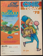 1975 Canadian National Exhibition Program BTO Chicago Beach Boys Vintage CNE