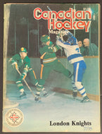 1978 London Gardens OHA Major A Playoff Program London Knights vs Ottawa 67's