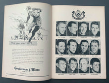 Load image into Gallery viewer, 1954 CFL Football Program Winnipeg Blue Bombers vs Saskatchewan Roughriders
