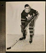 Load image into Gallery viewer, NHL Hockey Turofsky Photo Signed Toronto Maple Leafs Tod Sloan Autographed JSA
