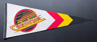 Vintage Vancouver Canucks NHL Hockey Pennant Full Size Original Logo