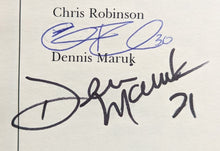 Load image into Gallery viewer, 2014 St. Thomas Sports Celebrity Dinner Signed x6 Program Autographed CFL NHL

