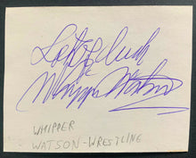 Load image into Gallery viewer, Whipper Watson Signed Autographed Cut Pro Canadian Wrestler Wrestling Star
