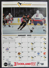 Load image into Gallery viewer, 1992-1993 Stanley Cup Champions Pittsburgh Penguins Calendar - 22 Player Autos
