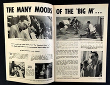 Load image into Gallery viewer, 1964 Maple Leaf Gardens NHL Hockey Program Leafs New York Rangers Jim Pappin VTG
