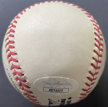 Load image into Gallery viewer, Curt Flood Autographed Signed National League Rawlings Baseball Cardinals JSA
