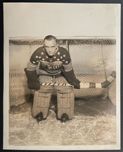 Load image into Gallery viewer, 1929 New York Americans Roy Worters Vintage Type 1 Photo NHL HOF
