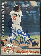 Load image into Gallery viewer, Brooks Robinson Autographed 1992 Upper Deck Baseball Card Signed MLB Orioles
