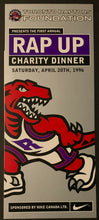 Load image into Gallery viewer, 1996 Toronto Raptors NBA Basketball Inaugural Season Charity Dinner Invitation +
