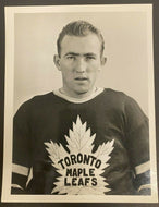 Vintage NHL Hockey Type 1 Photo Toronto Maple Leafs Goalie Frank McCool