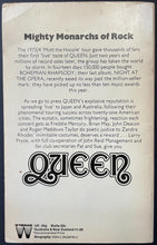 Load image into Gallery viewer, 1976 Queen Official Biography Paperback Book U.S. Royal Tour Rock &amp; Roll Vintage
