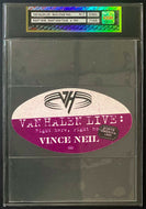 1993 Van Halen Backstage Pass Right Here Right Now Tour Vintage Music isert NM 7