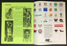 Load image into Gallery viewer, 1973 NBA Basketball Program Phoenix Suns vs Los Angeles Lakers Wilt Chamberlin
