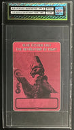 1983 Blue Oyster Cult The Revolution By Night Tour Backstage Pass iCert Concert