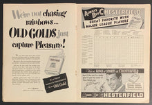 Load image into Gallery viewer, 1947 World Series Baseball Program Ebbets Field New York Yankees vs Dodgers MLB
