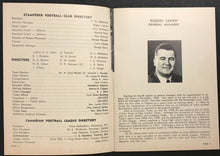 Load image into Gallery viewer, 1968 Calgary Stampeders CFL Football Media Guide Yearbook Stamp Album + Mailer
